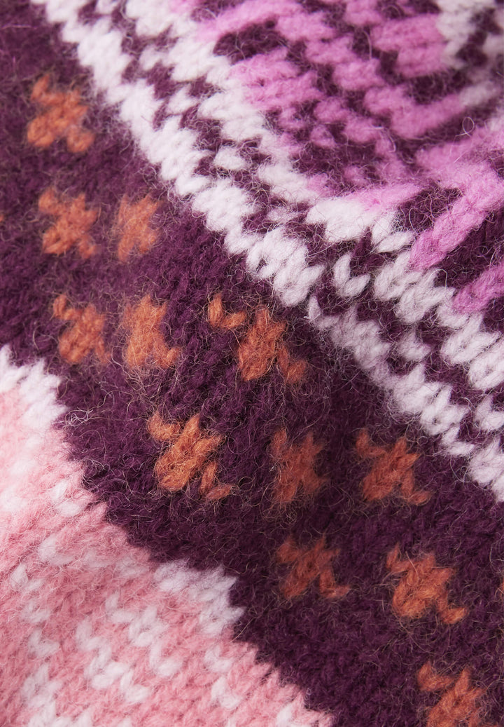 Reima Pohjoinen Lambswool Beanie, Colour: Jam Red