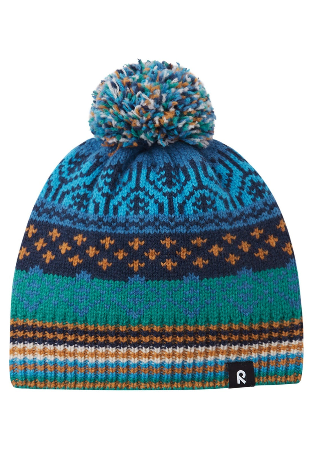 Reima Pohjoinen Lambswool Beanie, Colour: Navy