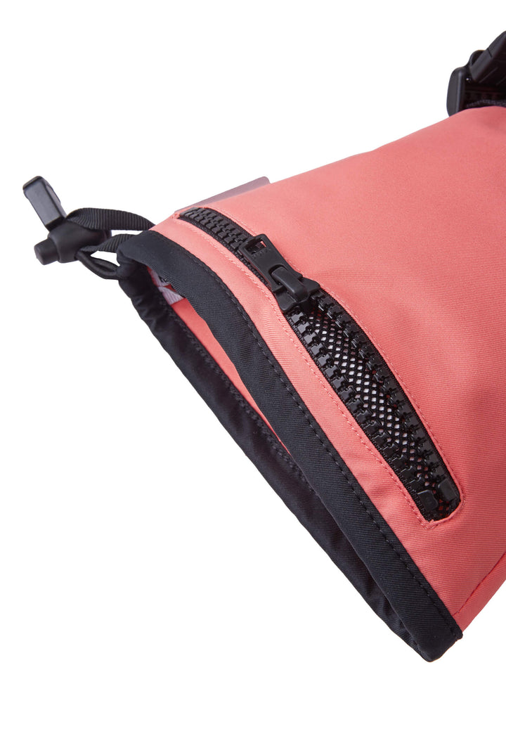 Reima Skimba Waterproof Ski Gloves, Colour: Pink Coral