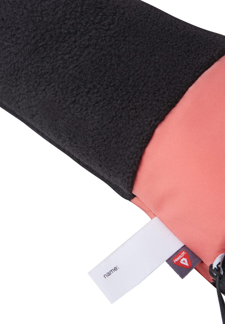 Reima Skimba Waterproof Ski Gloves, Colour: Pink Coral