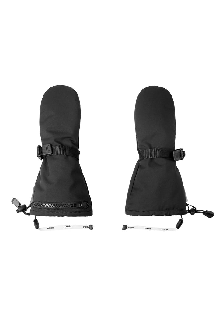 Reima Snoukka Waterproof Ski Mittens, Colour: Black