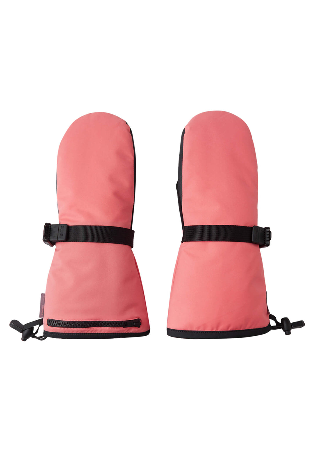 Reima Snoukka Waterproof Ski Mittens, Colour: Pink Coral