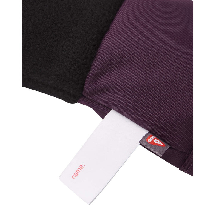Reima Tartu Kids Waterproof Snow Gloves, Colour: Deep Purple