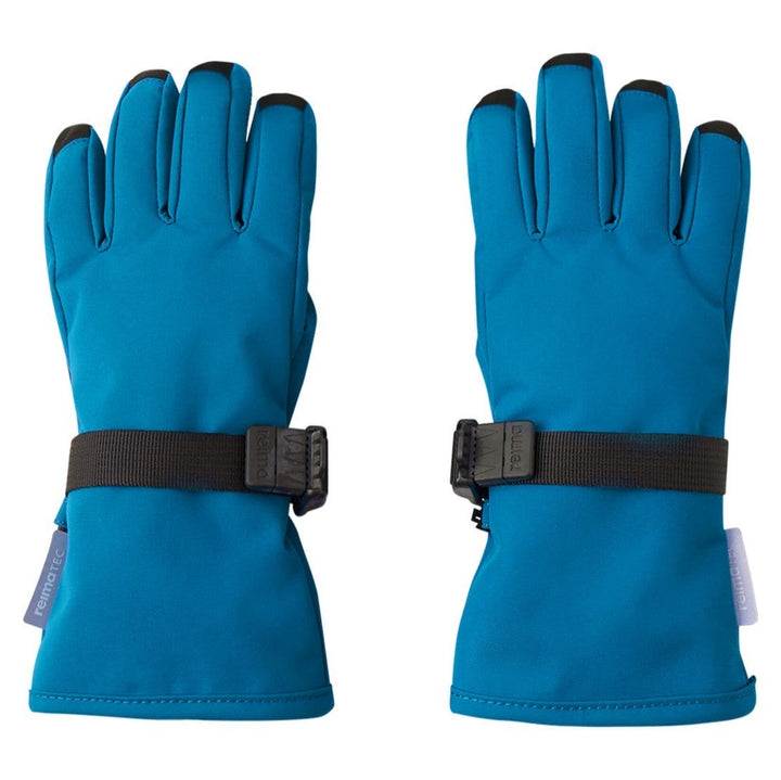 Reima Tartu Kids Waterproof Snow Gloves, Colour: Dark Sea Blue