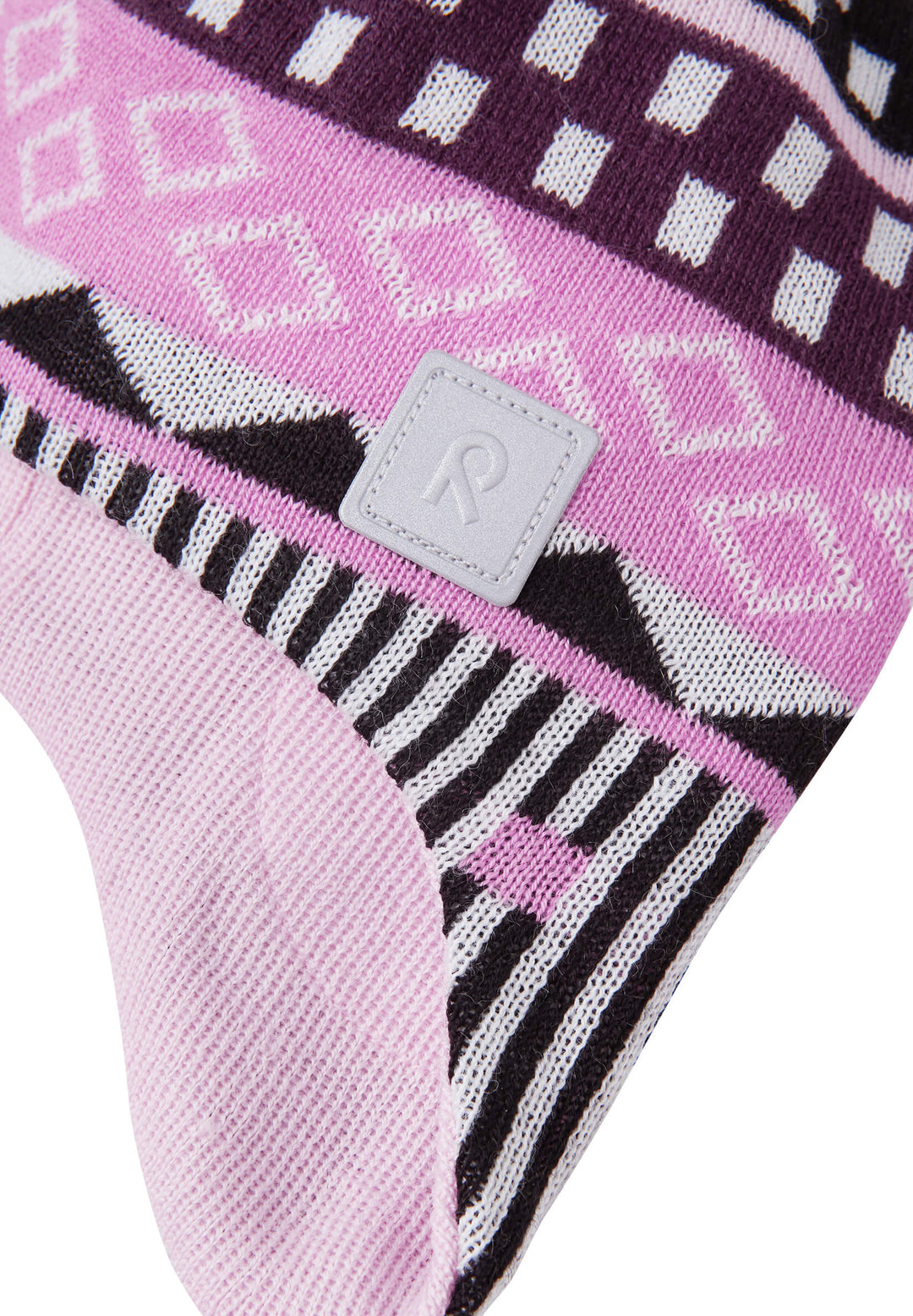 Reima Tassutus Wool-Mix Beanie, Colour: Cold Pink