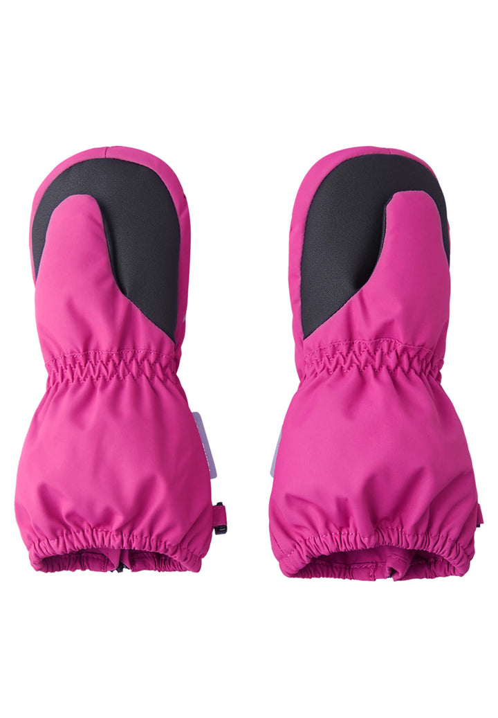 Reima Tepas Waterproof Snow Mittens, Colour: Magenta
