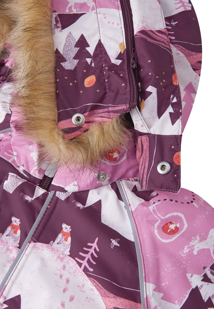 Reimatec Lappi Snow Suit - Cool Pink