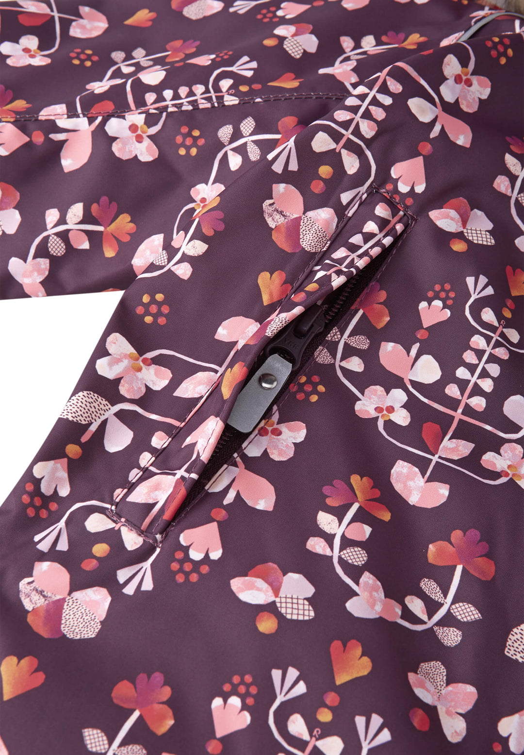 Reimatec Lappi Snow Suit - Purple Flowers
