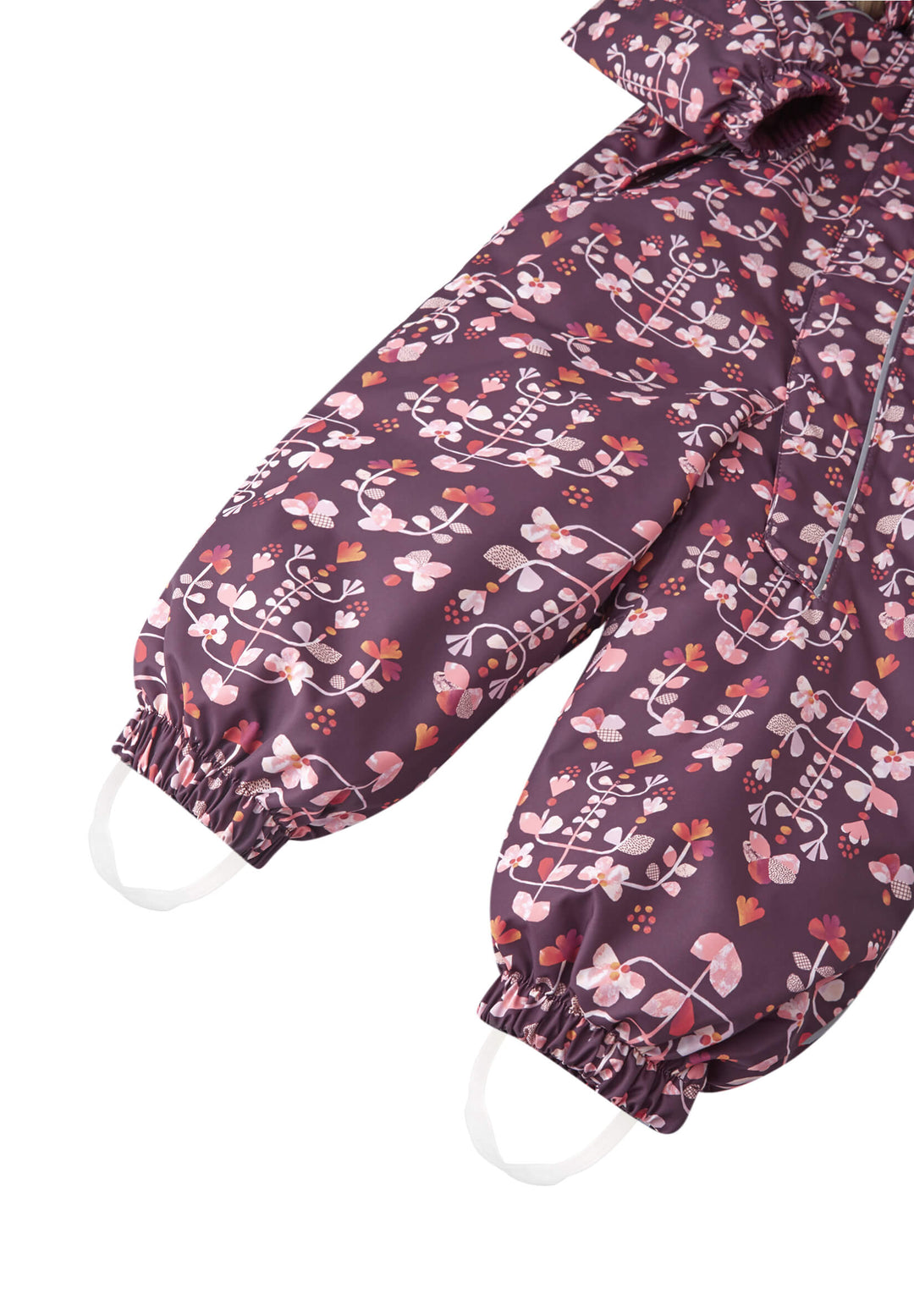 Reimatec Lappi Snow Suit - Purple Flowers