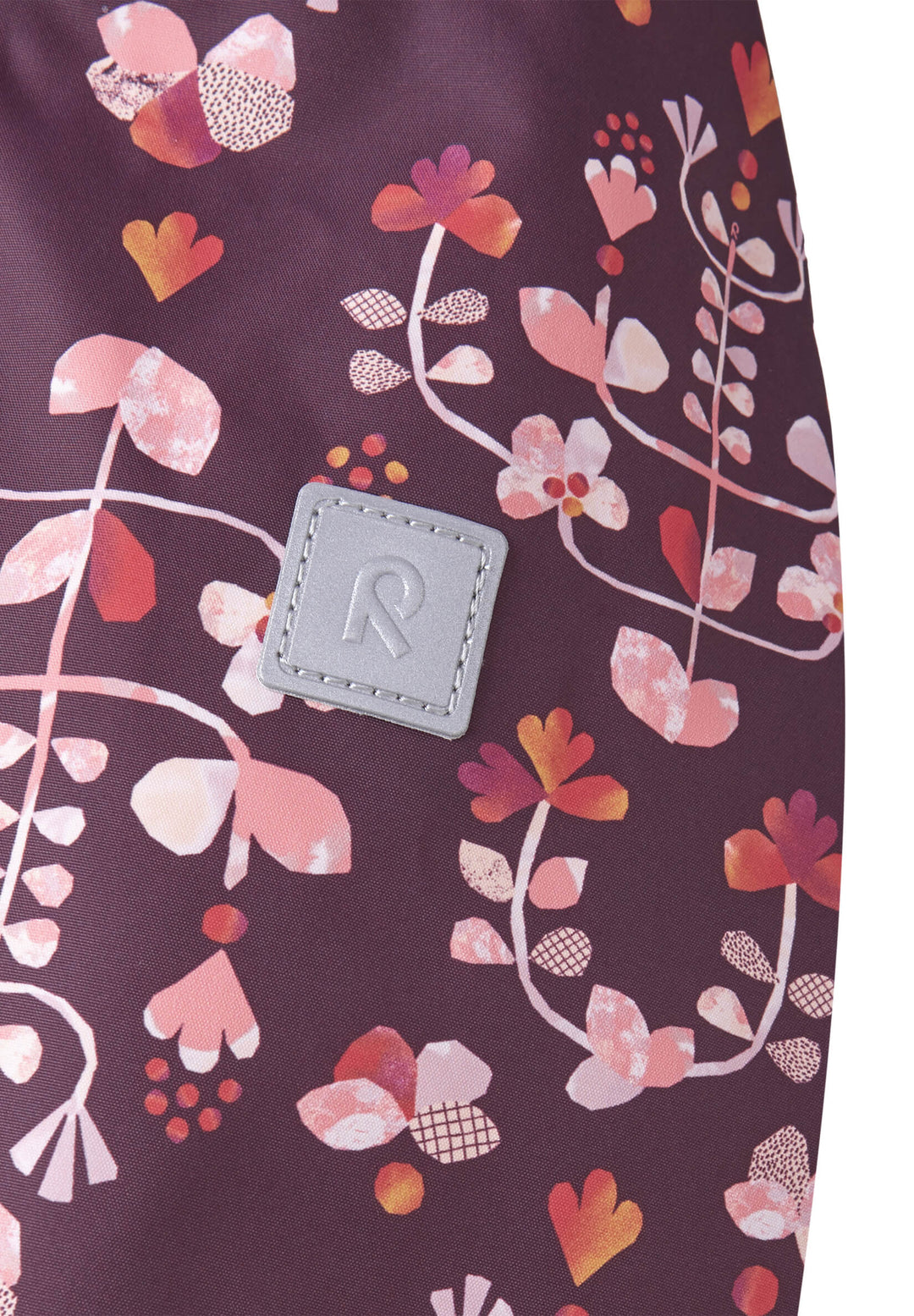 Reimatec Lappi Snow Suit - Purple Flowers