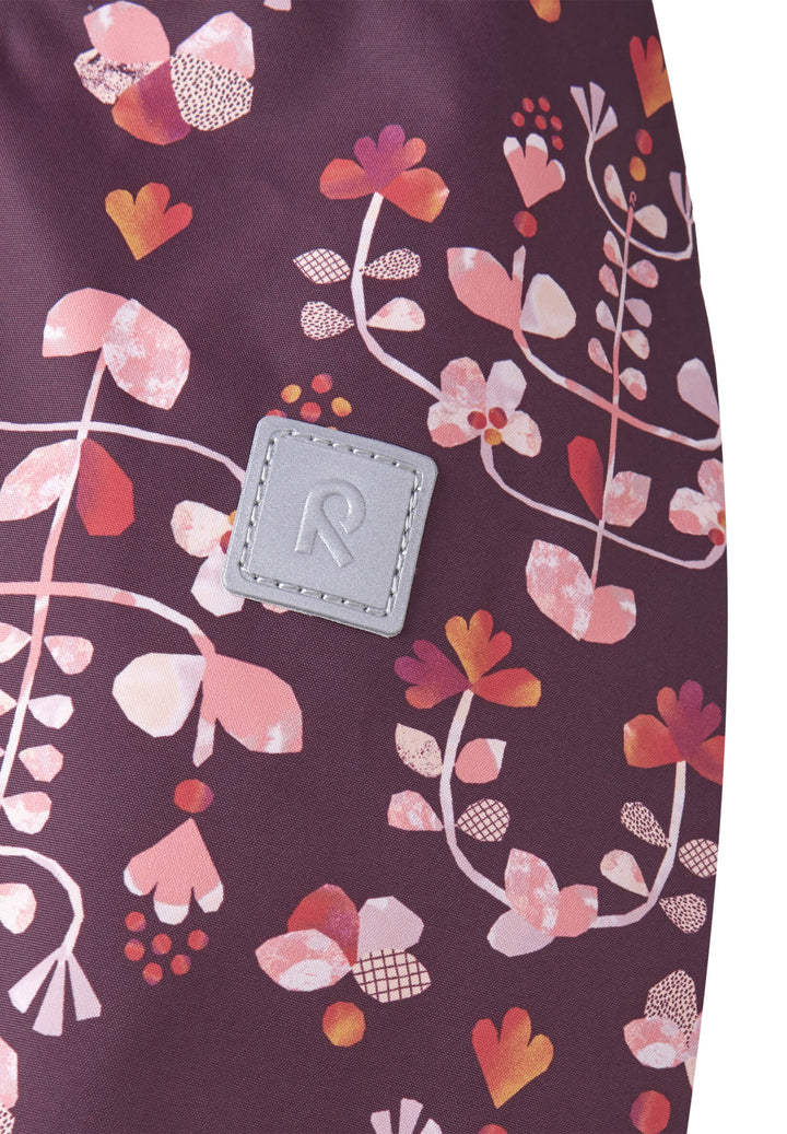 Reimatec Lappi Snow Suit - Purple Flowers