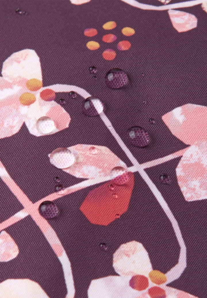 Reimatec Lappi Snow Suit - Purple Flowers