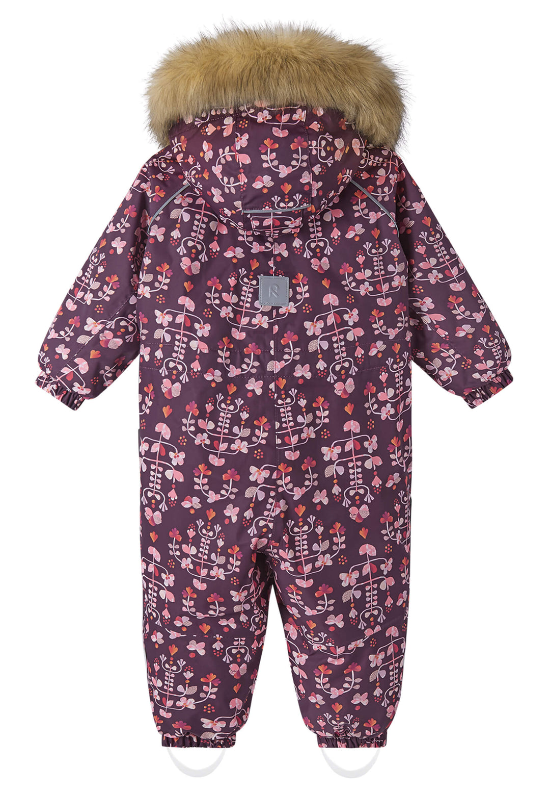 Reimatec Lappi Snow Suit - Purple Flowers
