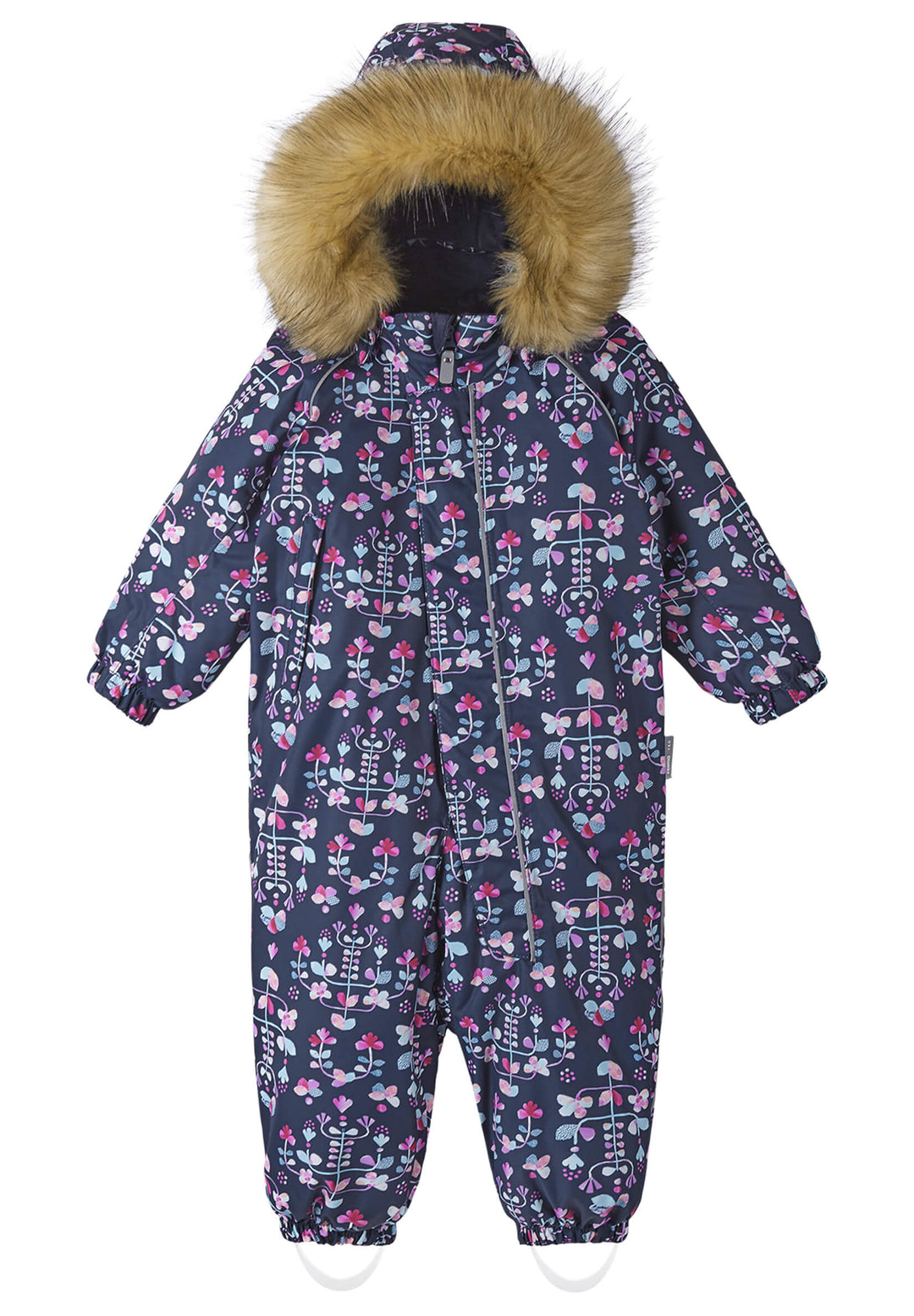 Reimatec Lappi Snow Suit - Navy Flowers