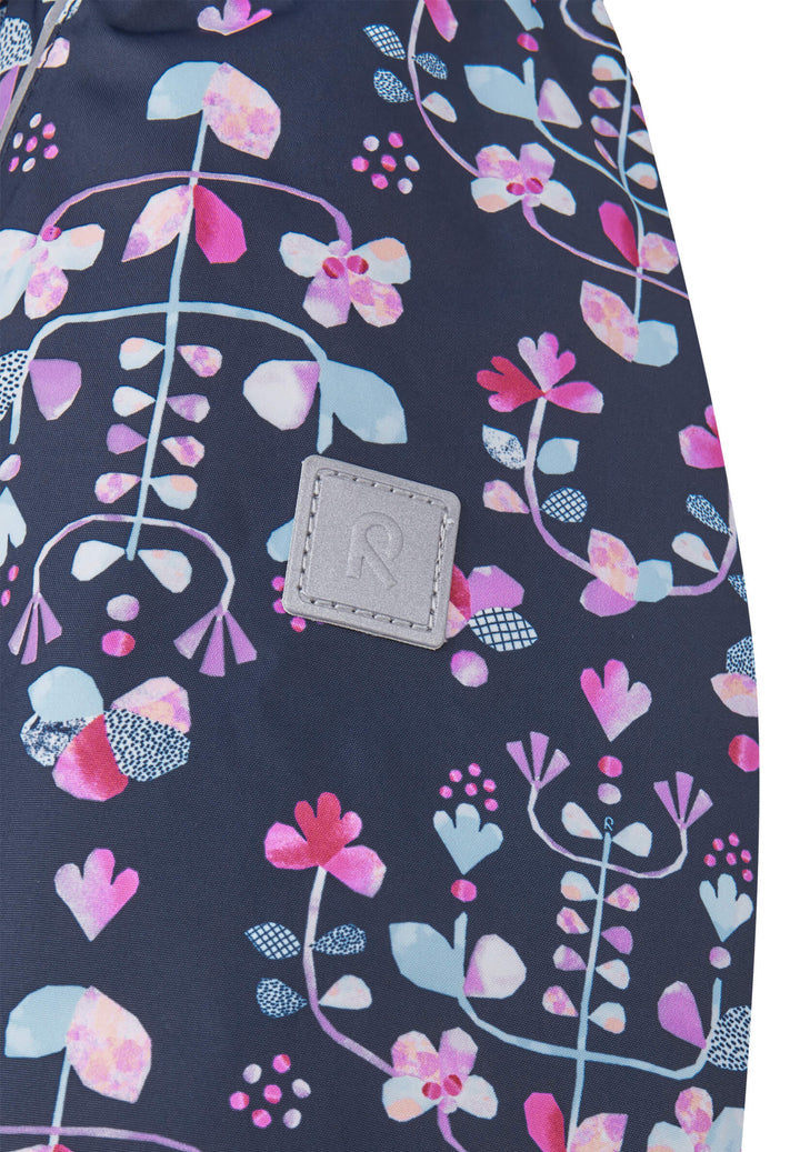 Reimatec Lappi Snow Suit - Navy Flowers