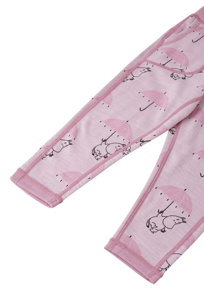 Reima Moomin Behaglig Reversible Toddler's Wool-Mix Pants