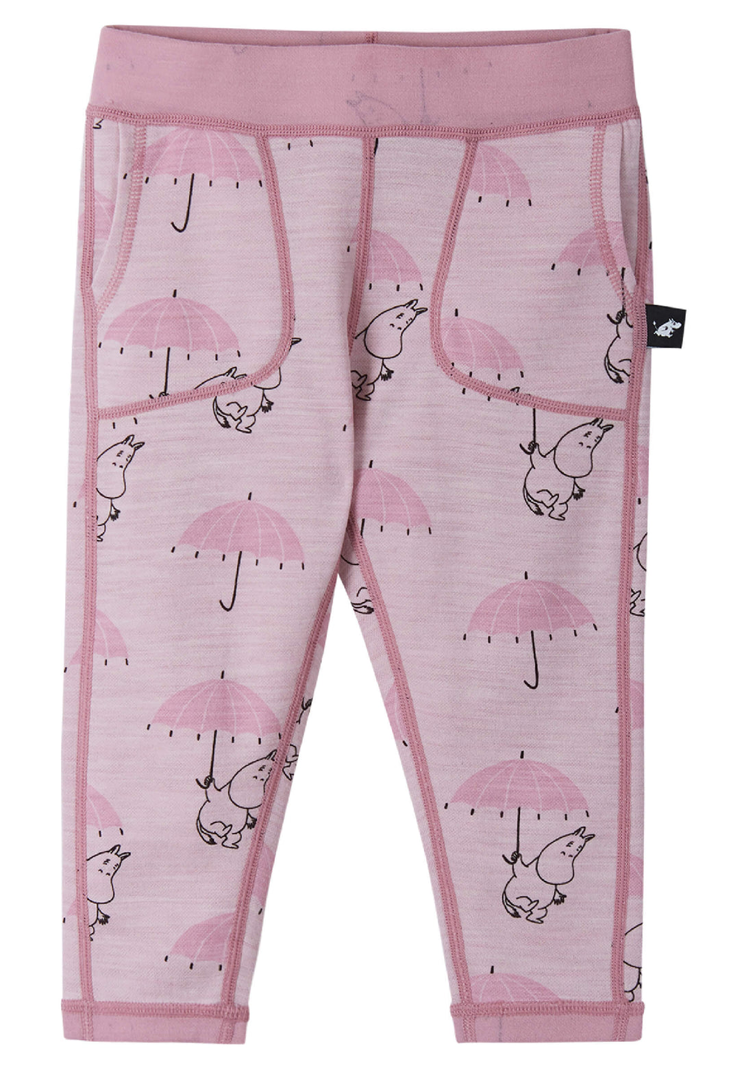 Reima Moomin Behaglig Reversible Toddler's Wool-Mix Pants