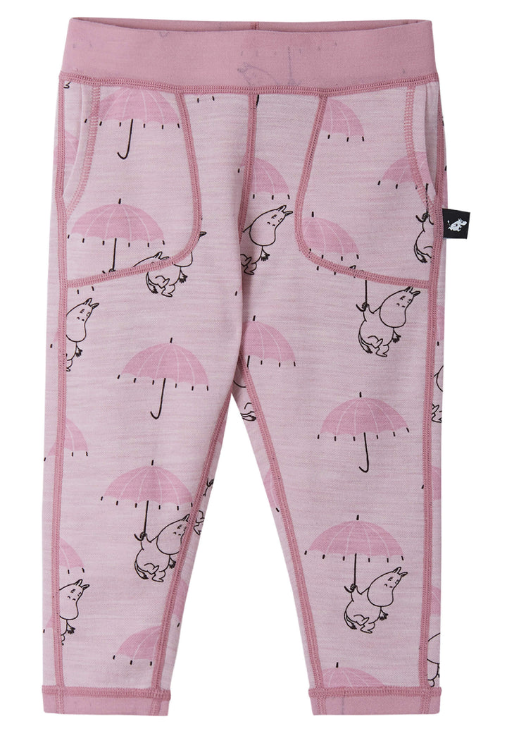 Reima Moomin Behaglig Reversible Toddler's Wool-Mix Pants