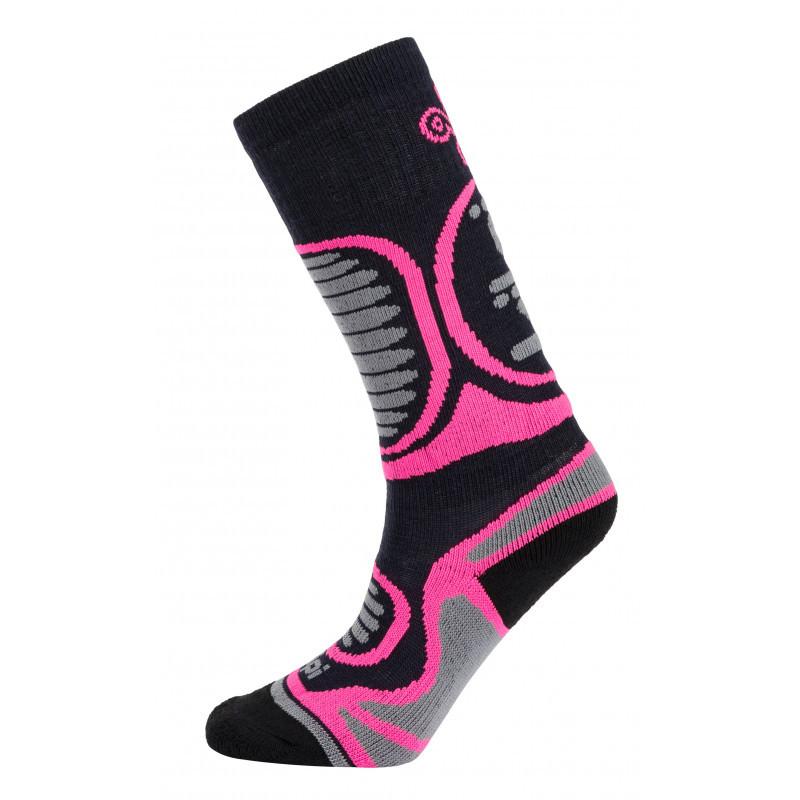 SnowKids Socks Kilpi Anxo Merino Wool Blend Socks - Pink