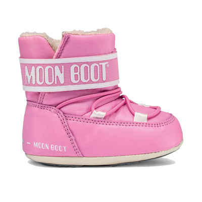 SnowKids Footwear Moon Boot Crib 2 Toddler Boot - Baby Pink