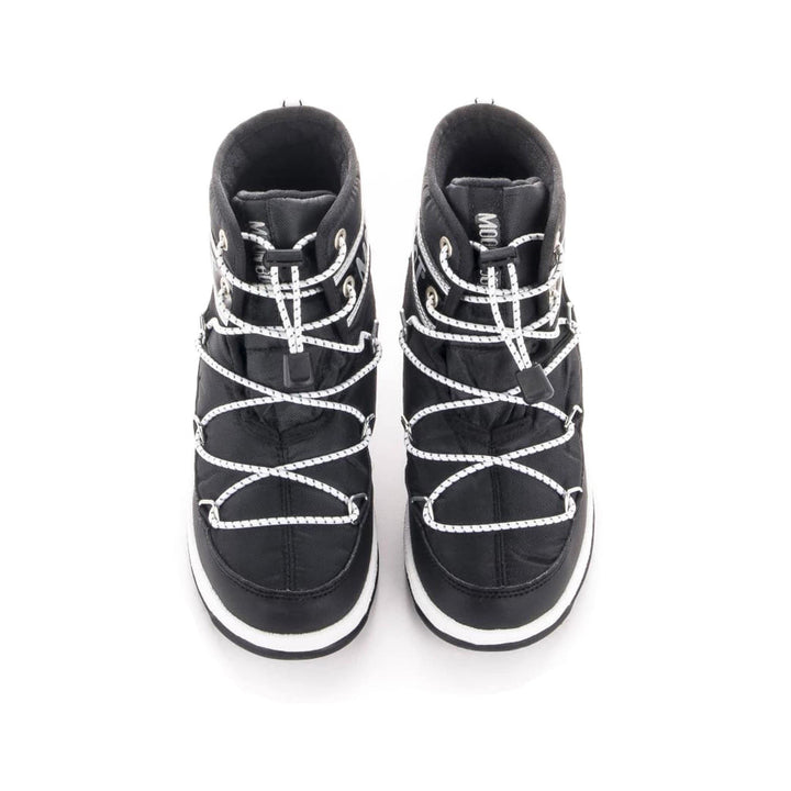 SnowKids Footwear Moon Boot Jr Boy Mid WP Boot - Black