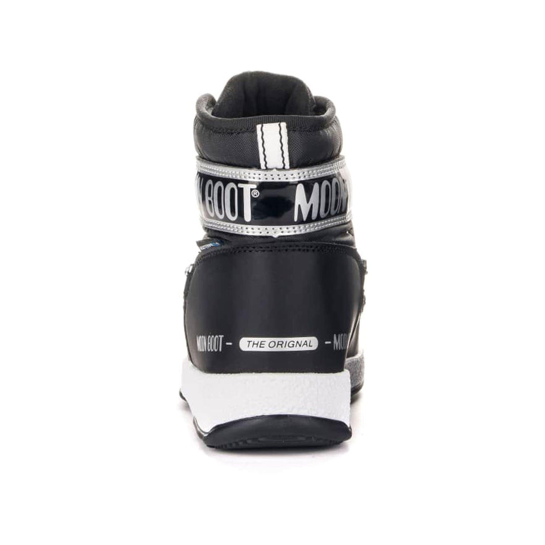 SnowKids Footwear Moon Boot Jr Boy Mid WP Boot - Black