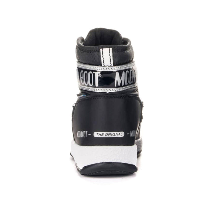 SnowKids Footwear Moon Boot Jr Boy Mid WP Boot - Black