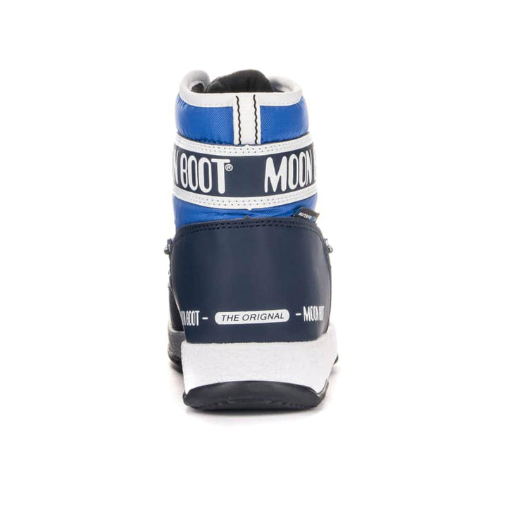 SnowKids Footwear Moon Boot Jr Boy Mid WP Boot - Royal Blue