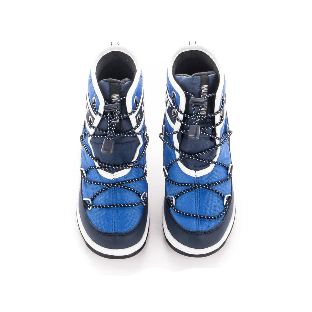 SnowKids Footwear Moon Boot Jr Boy Mid WP Boot - Royal Blue