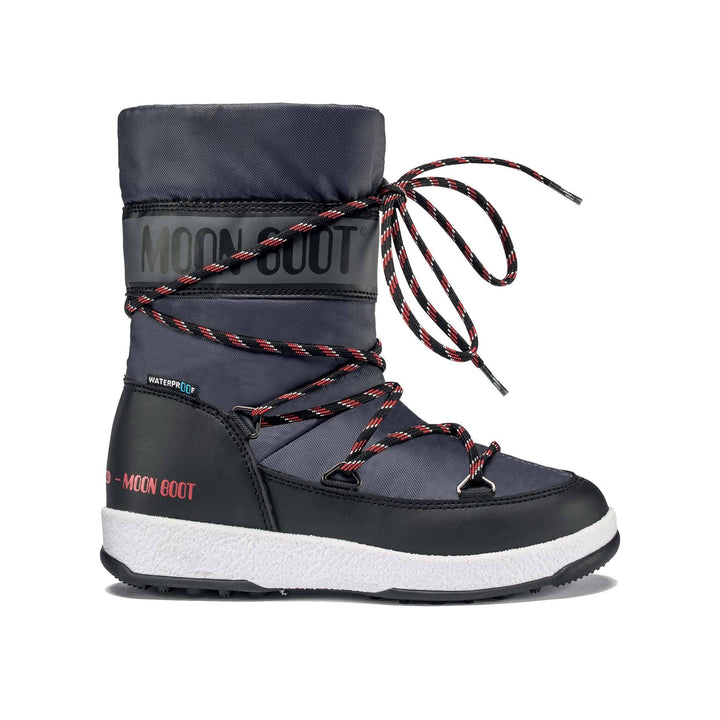 SnowKids Footwear Moon Boot Jr Boy Sport WP Boot - Castlerock
