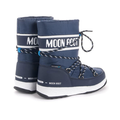 SnowKids Footwear Moon Boot Jr Boy Sport WP Boot - Navy