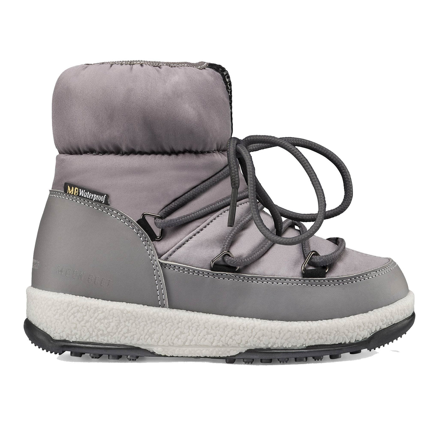 SnowKids Footwear EU 32 (UK 13) Moon Boot Jr Girl Low Nylon WP Boot - Mauve