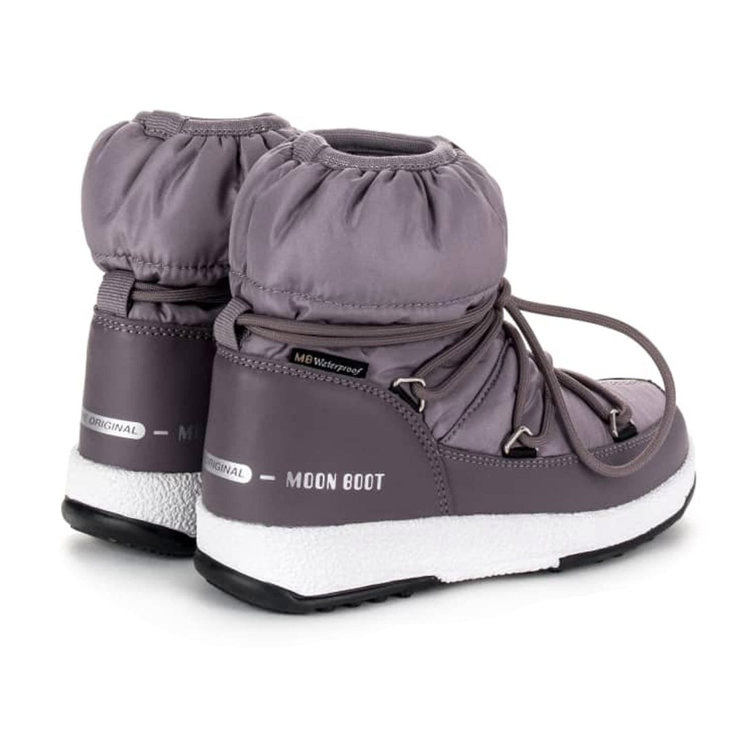SnowKids Footwear Moon Boot Jr Girl Low Nylon WP Boot - Mauve