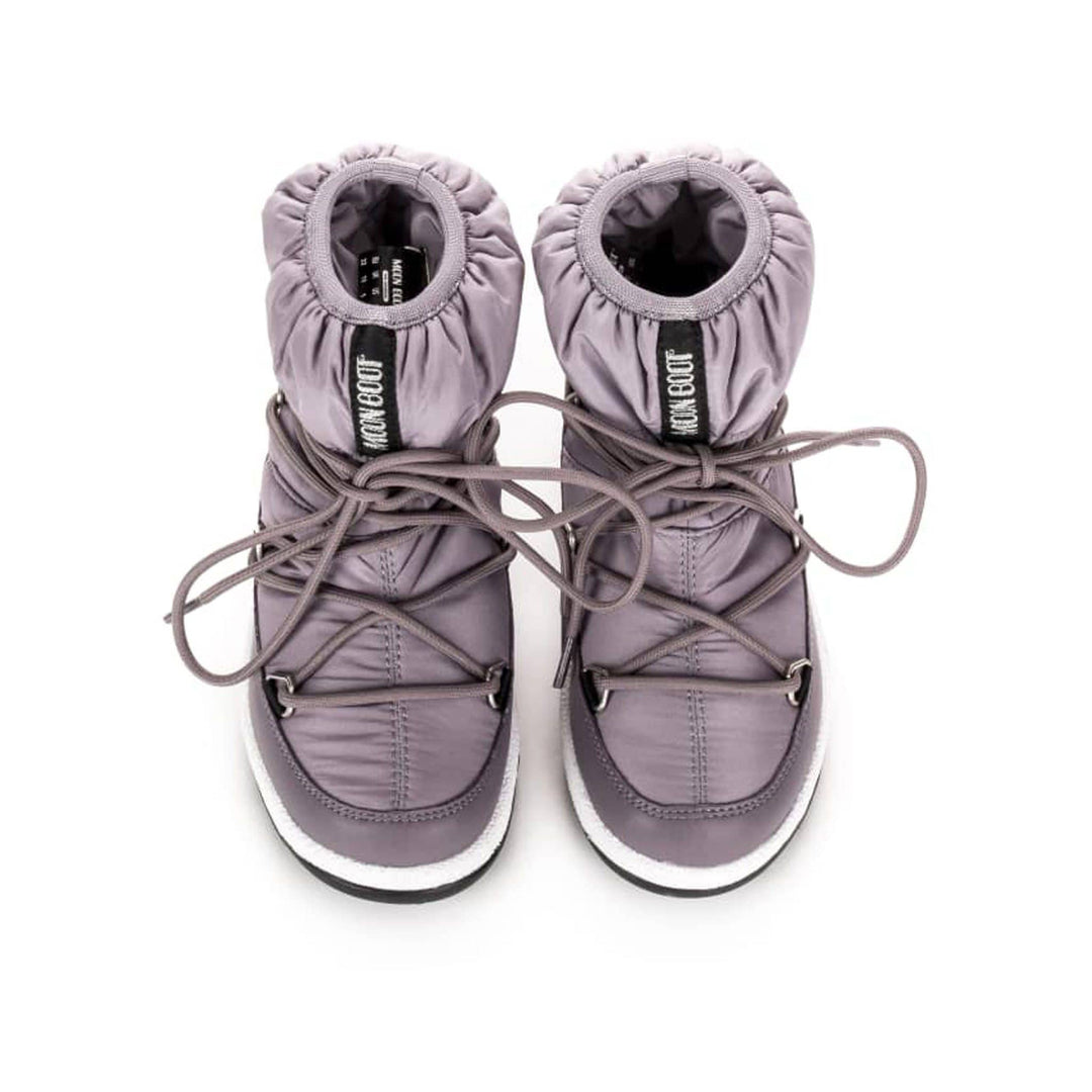 SnowKids Footwear Moon Boot Jr Girl Low Nylon WP Boot - Mauve