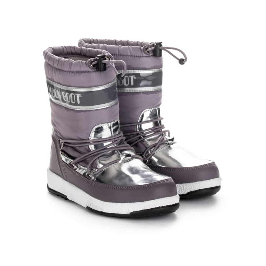 SnowKids Footwear Moon Boot Jr Girl Soft WP Boot - Mauve