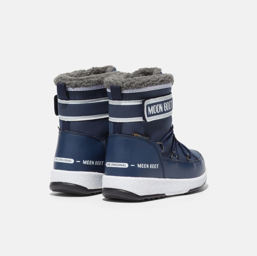 Moon Boot Jr Boy Boot WP Snowkids Melb Syd and Auckland SnowKids