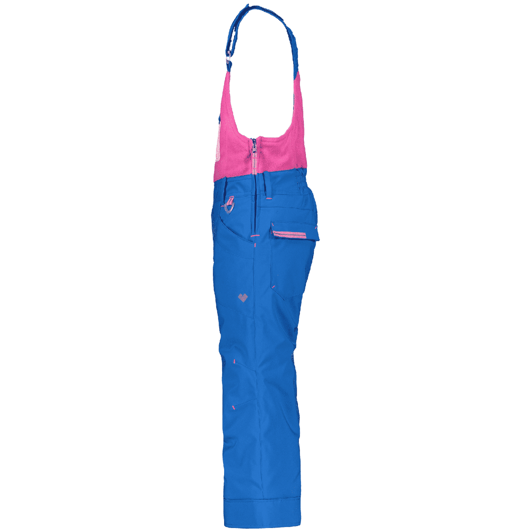 Obermeyer Outerwear Pants Obermeyer Girls Disco Bib Snow Pants - Blue Vibe