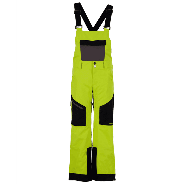 Obermeyer Outerwear Pants Obermeyer youth Boys Connor Bib Snow Pants - Limelight