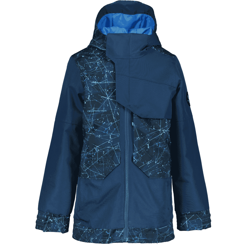 Obermeyer Outerwear Jacket Obermeyer Youth Boys Gage Snow Jacket - Zodiac