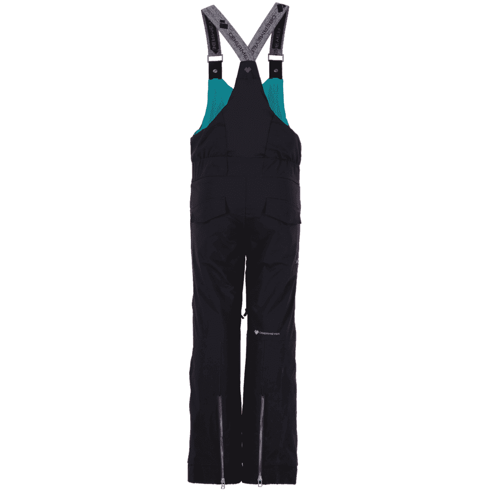Obermeyer Outerwear Pants Obermeyer Youth Girls Anya Bib Snow Pants - Black