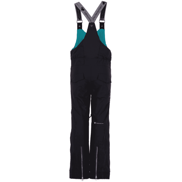 Obermeyer Outerwear Pants Obermeyer Youth Girls Anya Bib Snow Pants - Black
