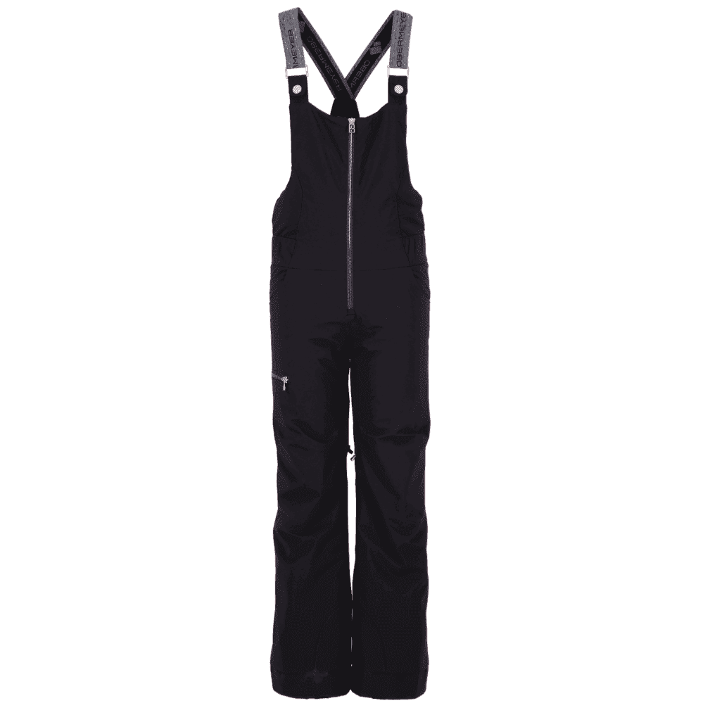 Obermeyer Outerwear Pants Obermeyer Youth Girls Anya Bib Snow Pants - Black