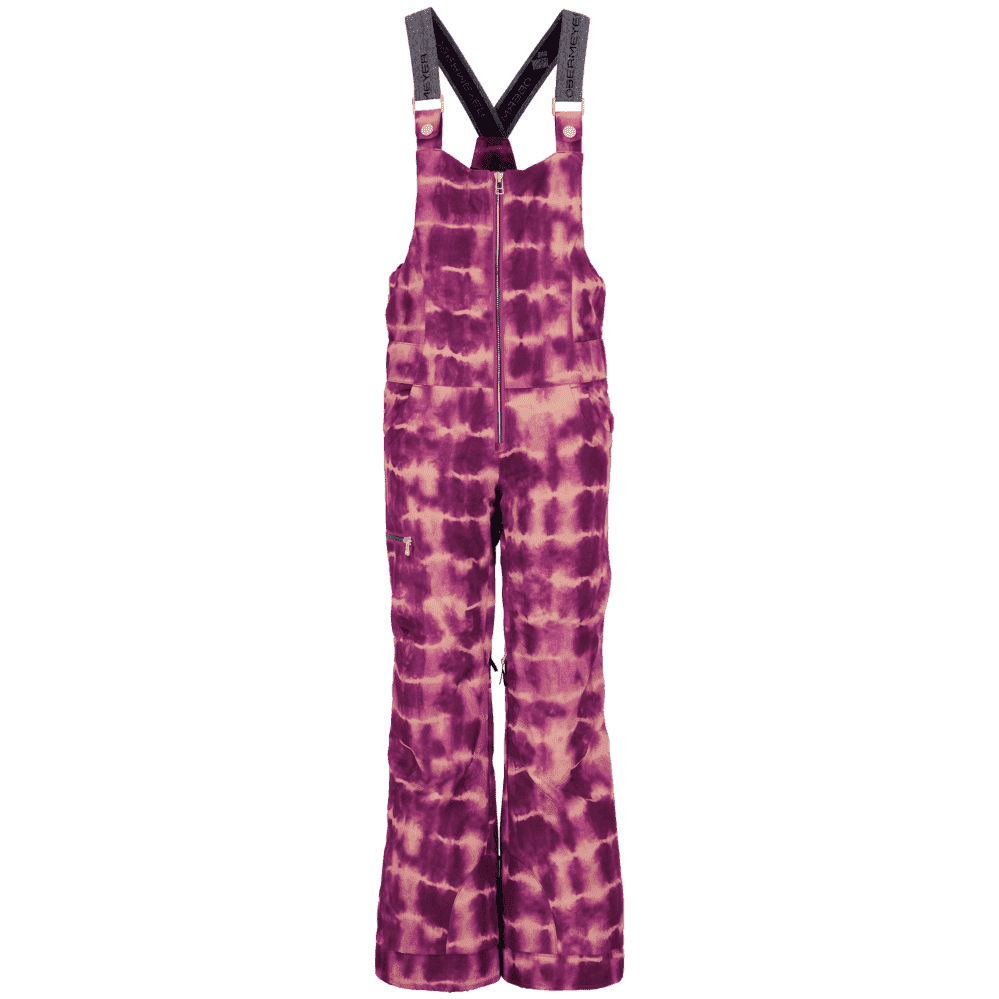 Obermeyer Outerwear Pants Obermeyer Youth Girls Anya Bib Snow Pants - Tie-Da!