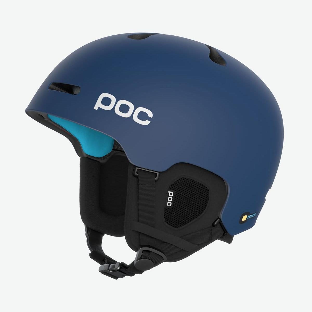 SnowKids Helmet M-L/55-58cm POC Fornix SPIN Youth Helmet - Lead Blue