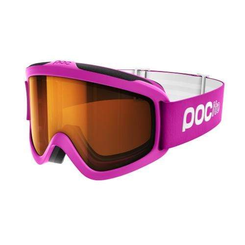 SnowKids Eyewear Fluorescent Pink / Asian Fit Pocito Iris Kids Snow Goggles - Asian Fit