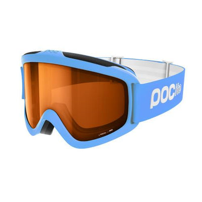 SnowKids Eyewear One Size Pocito Iris Kids Snow Goggles - Fluorescent Blue