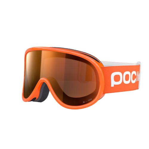 SnowKids Eyewear One Size Pocito Retina Kids Snow Goggles - Fluorescent Orange
