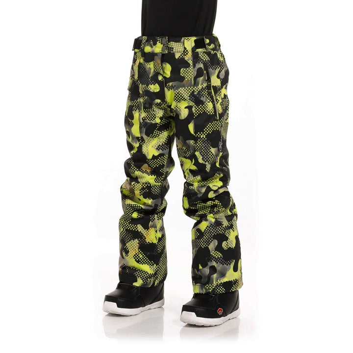 Rehall Outerwear Pants Rehall Abbey Girls Snow Pants - Popart Lime