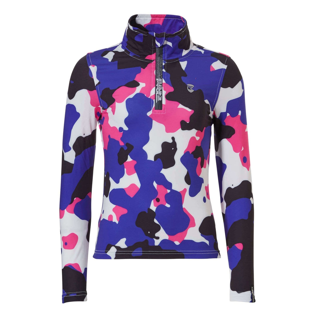 Rehall Baselayers Rehall Anna Printed Ski Pulli - Camo Pink