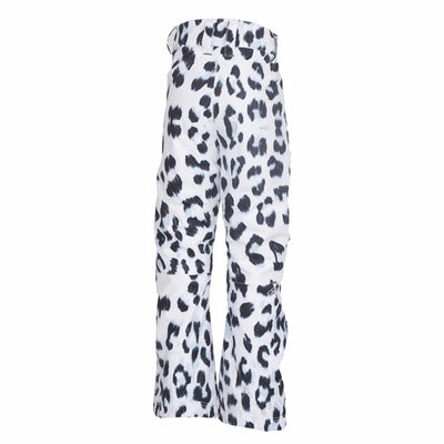 SnowKids Outerwear Pants Rehall Betty Jr Girls Snow Pant - White Leopard